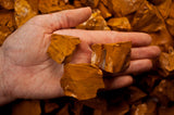 Yellow Jasper Mine Run Rough - Madagascar